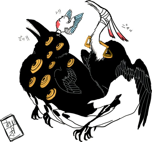 仕事で忙しくて低浮上のあずき Lobotomy Corporation ロボトミーコーポレーション 手乗りリアル 大鳥 罰鳥 審判鳥