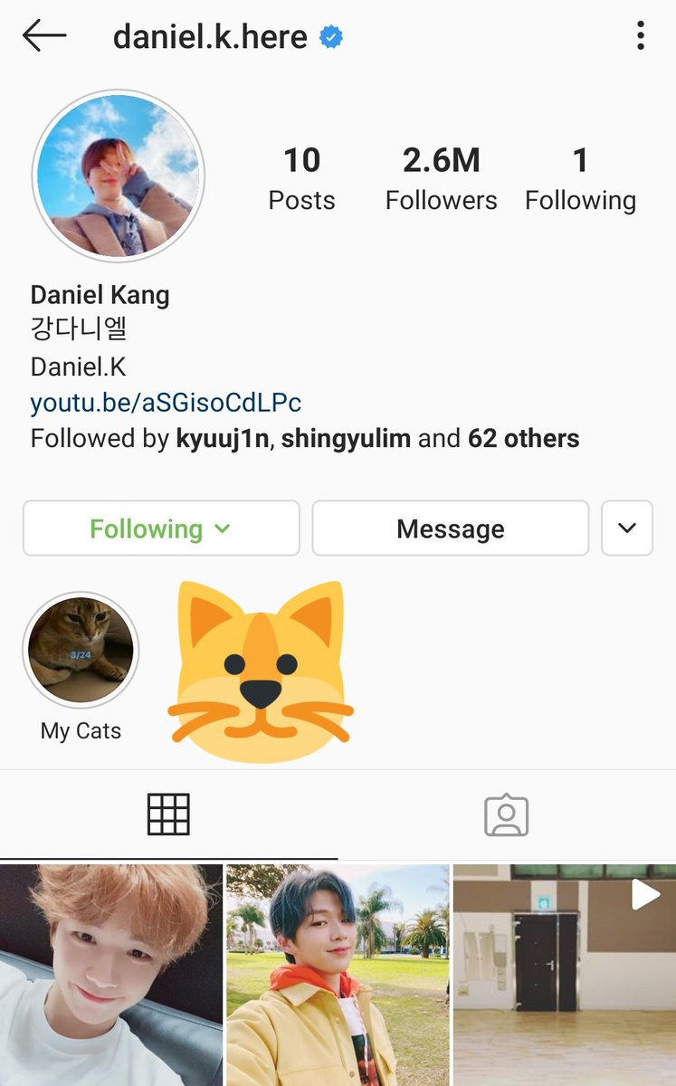 ChompooOK's tweet photo. #KangOri 🐱
#MyOri #MyCat #MyDaniel
You are winning today, MyOri🐈
#KangDaniel @danielk_konnect https://t.co/yfOgWO7Stn