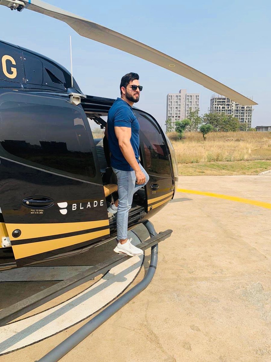 bladeindia's tweet photo. An ardent admirer of @TheRock, Rohit Lamba is quick to answer when asked who he'd want to share his BLADE flight with. 

#Bladefliers #flyblade #BladeIt https://t.co/5r3fyNlkrG