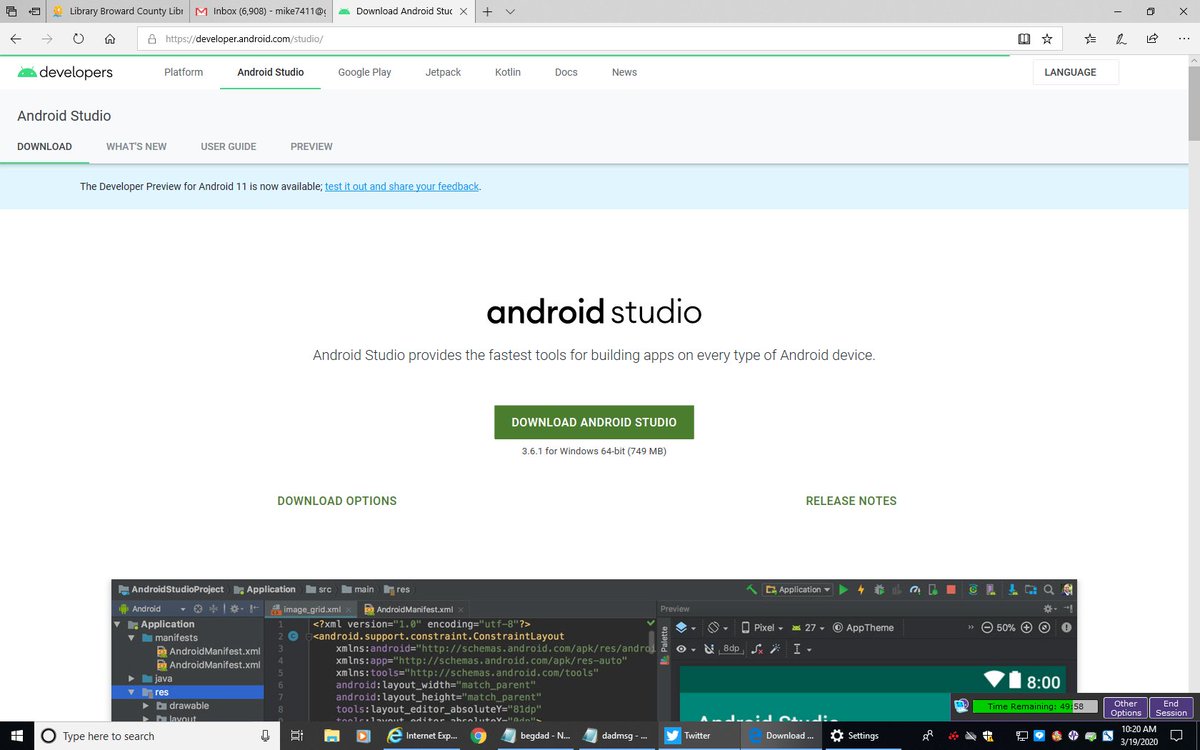 darmstadiym's tweet image. #DownloadAndroidStudio