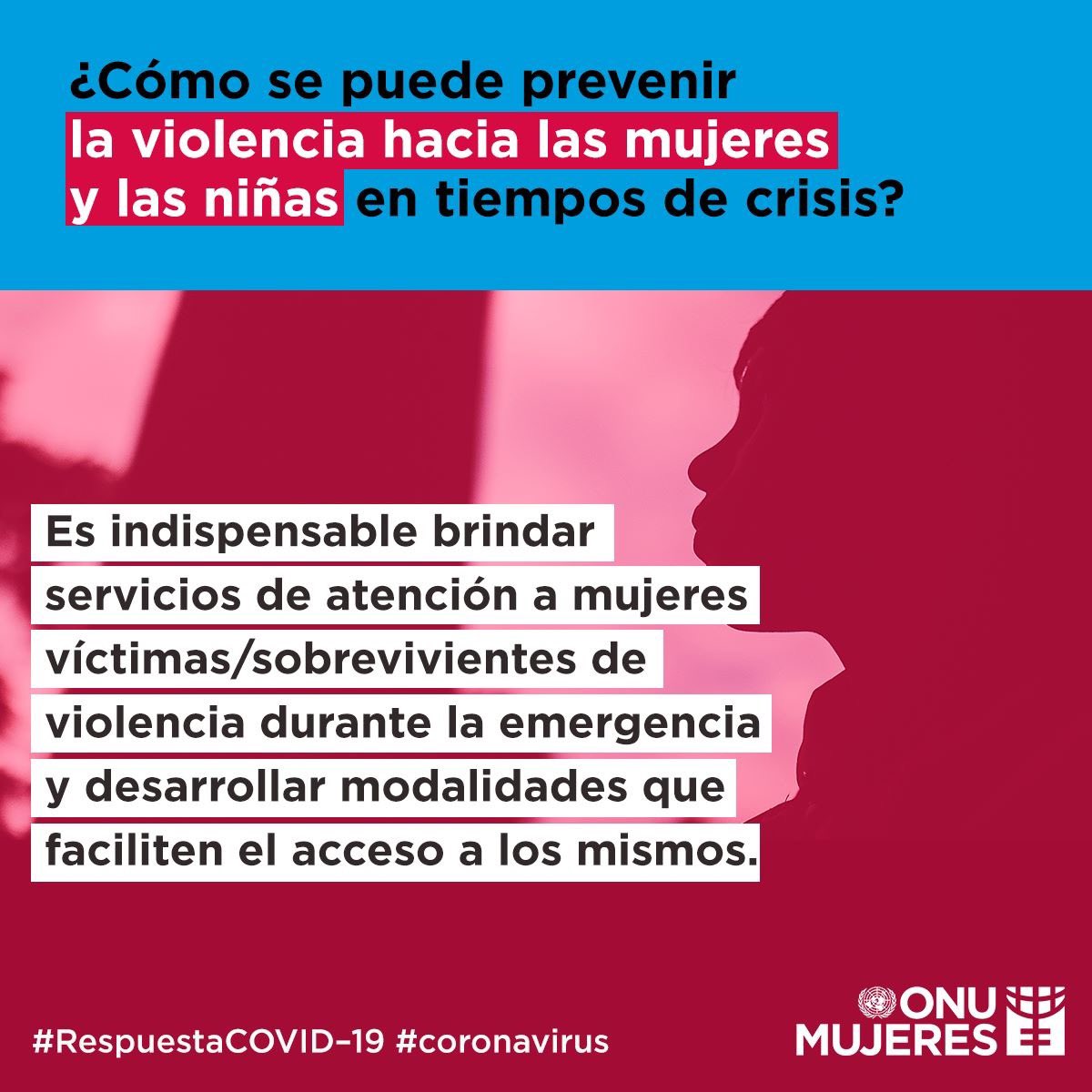 #Sabías que 1 de cada 3 mujeres en América Latina y el Caribe ha padecido violencia física y/o sexual? 
Las medidas de aislamiento debido al COVID-19 pueden aumentar los riesgos de violencia doméstica. #RespuestaCOVIDー19 #coronavirus #COVID