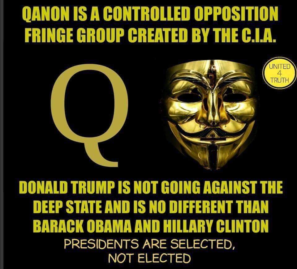 rsqk9s's tweet photo. @ElemiFuentes Wait....don't the QTards at least get the Broken Clock Award ?
Like many Normies, most will never awaken to the fact They've been duped
& I know I wear this out but knowing how it gets under Their thin skin》 #OpStopPsyop #ObstructTheVote https://t.co/m7cm4uLZZU