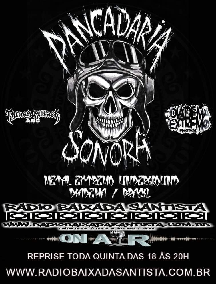 radiobaixadasan's tweet photo. Fala Galera!!
#ProgramaPancadariaSonora
Todas as Quintas às 18h, (Reprise)
Parceria com a #ContainerPubStop
https://t.co/AkNv4OsnS4
https://t.co/pPang9T1gP
https://t.co/0iRwA7xux1
#heavymetal #rocknroll #deathmetal #blackmetal #music #trashmetal #powermetal #rockmetal #staymetal https://t.co/OLAjQBST9Q