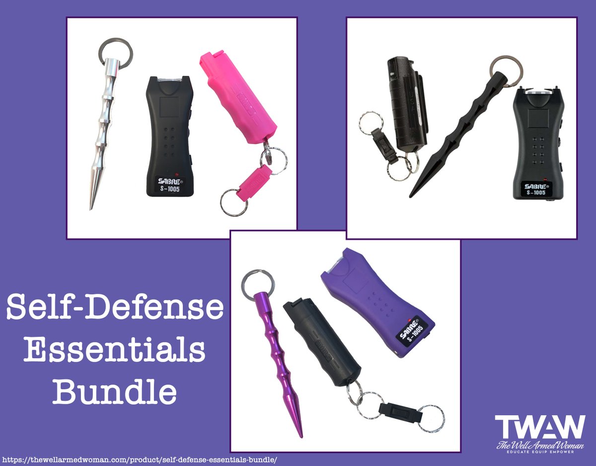 WellArmedWoman's tweet photo. Protect yourselves with these three essential self-defense products.
Get your bundle here: https://t.co/PaDgLaCHji
#selfdefense #selfdefensetools #selfprotection https://t.co/yYEb418lWp