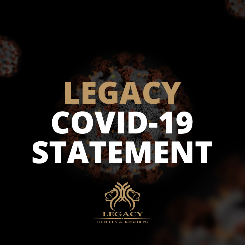 1/5 bit.ly/2U1ZmVP
𝐋𝐞𝐠𝐚𝐜𝐲 𝐇𝐨𝐭𝐞𝐥𝐬 𝐩𝐫𝐞𝐩𝐚𝐫𝐞𝐝 𝐟𝐨𝐫 𝐂𝐨𝐯𝐢𝐝-𝟏𝟗
#COVID19 is here for the foreseeable future. It is time for all South Africans to face it head on. Legacy Hotels &amp; Resorts acknowledge that, because guests are both local &amp; foreign