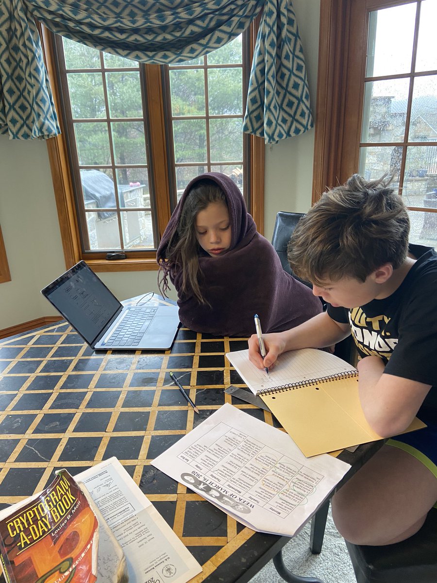 colleyholgate's tweet photo. After 24 hours and an unpleasant incident with line plots, homeschooling has been outsourced. #homeschoollife #bigbrother  #lineplots https://t.co/Z8Qad5KFLB