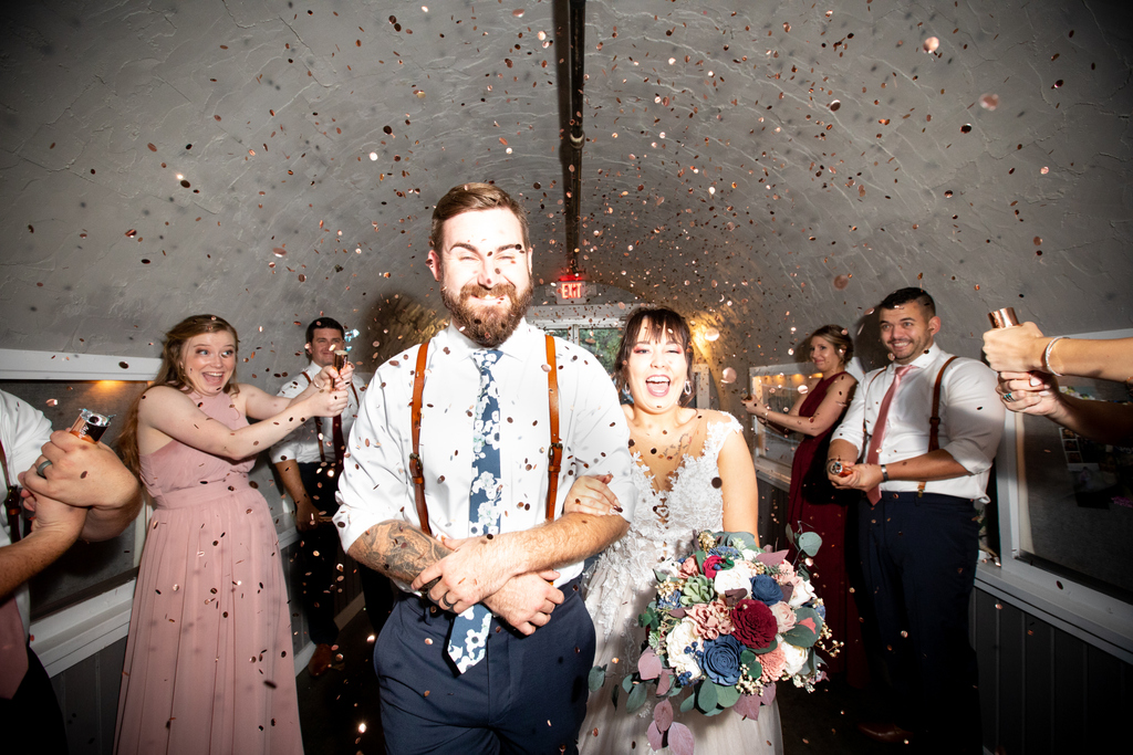 EliteSoundsKC's tweet photo. A confetti exit would be a fun alternative to sparklers for a day wedding. #elitesoundskc @nickkrug_ks @abejakeslanding #crazyaboutclark
.
.
.
#bridetobe #engaged #kcbride #desmoinesbride #omahabride #theknot #theknotkc #theknotomaha #theknotdesmoines #married #weddingwire https://t.co/5rc8kS9EhF