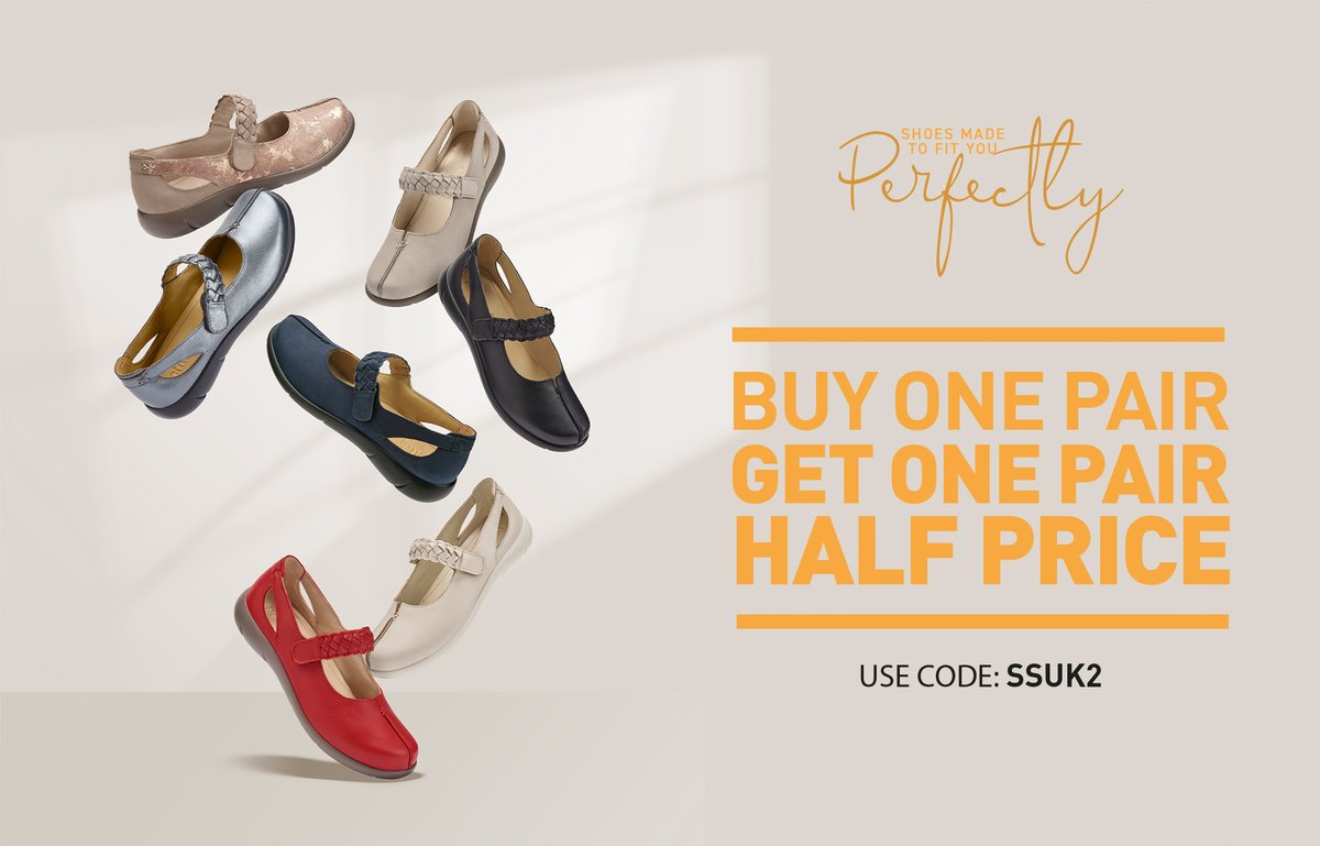 buy one get second half price shoes