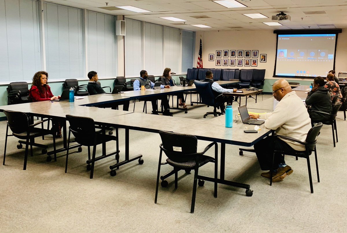 The <a href="/NewJerseyDOE/">New Jersey Department of Education</a> held an in person &amp; Skype meeting with over 50 members of executive staff to discuss steps moving forward to support NJ students &amp; educators as we navigate the impacts of #COVID19 in our communities. <a href="/NJGov/">New Jersey</a> <a href="/GovMurphy/">Governor Phil Murphy</a> <a href="/LtGovOliver/">Lt. Governor Sheila Oliver</a>