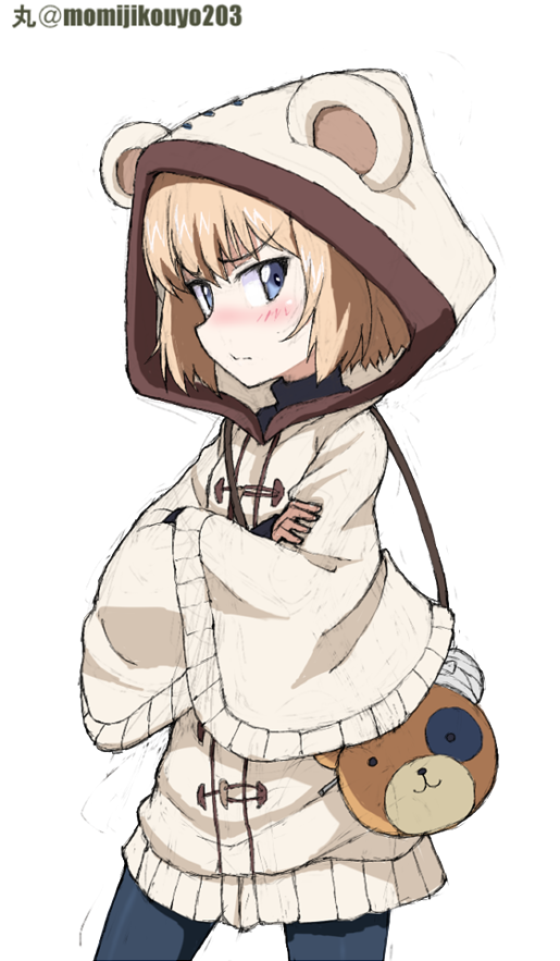 カチューシャ(ガルパン) 「#ガルパン版深夜のお絵描き60分一本勝負
#ガルパン版深夜のお絵描き60分一本勝」|丸のイラスト