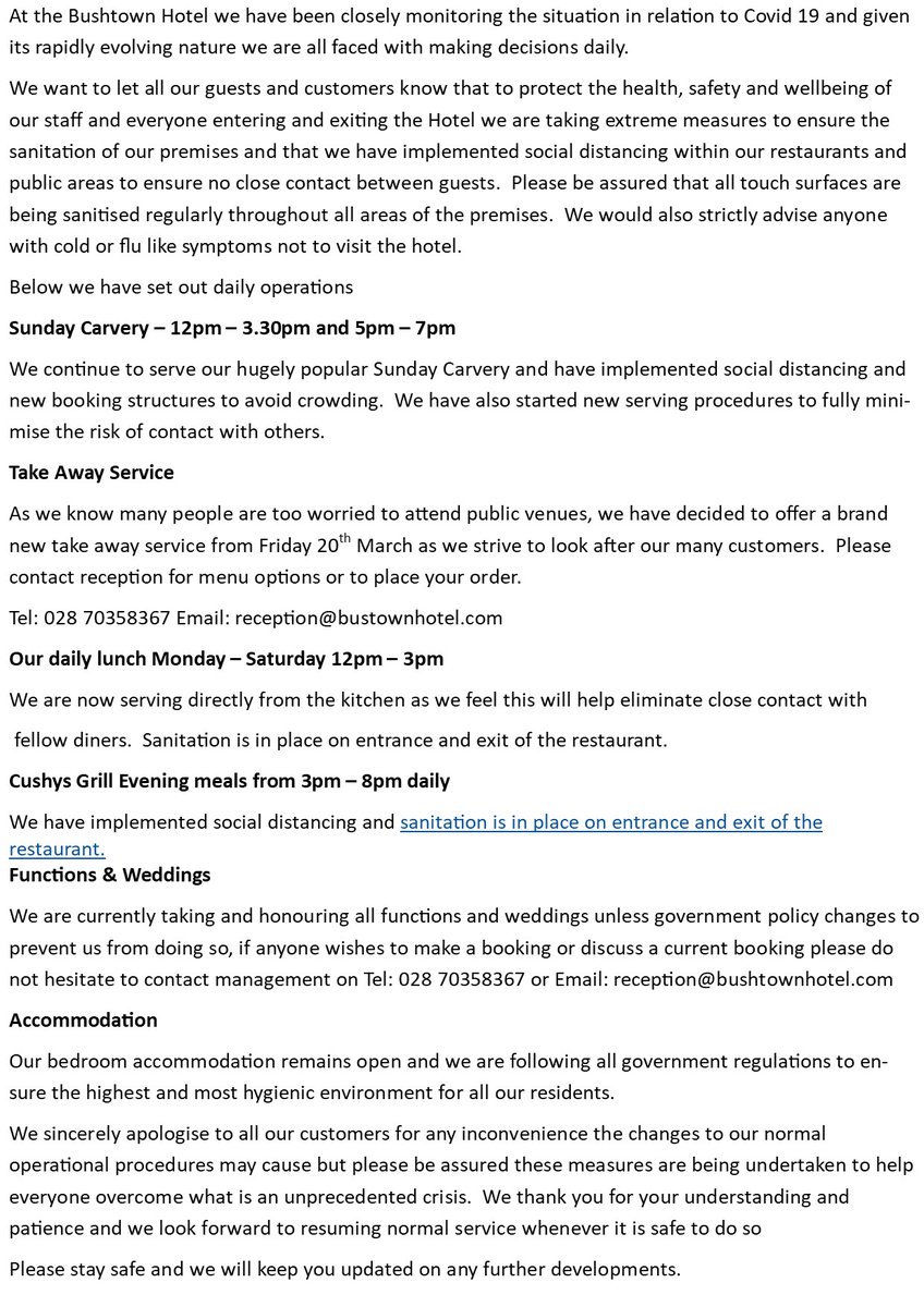 The Bushtown Hotel tweet media