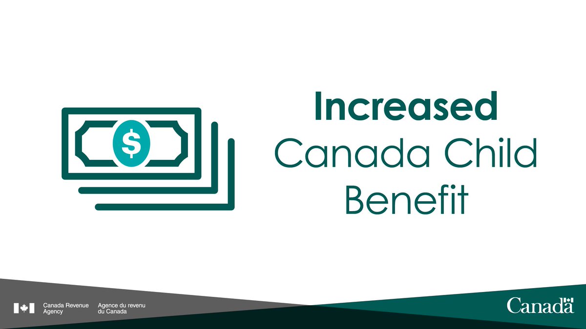 The Government is proposing to increase the maximum annual Canada Child Benefit (CCB) payment amounts, only for the 2019-20 benefit year, by $300 per child. #CdnTax (1/2)