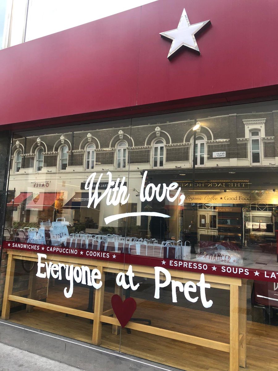 Now more than ever, we are committed to helping those who really need it. So from 4-7pm today, charities and vulnerable people are invited to our shop at 237 Tottenham Court Road to collect surplus food packages ❤