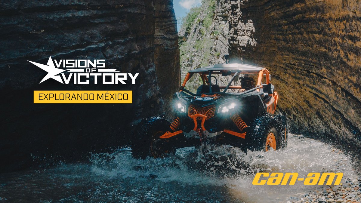 Velocidad, aventuras y lugares increíbles en el 1er episodio de 🔥Vision of Victory🔥 en México 🇲🇽 Ve el estreno mañana 🗓Viernes 20 de Marzo 🕘6pm ▶ en Youtube bit.ly/2QmDP8j