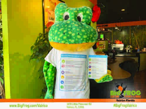 We want to give our friend Bob Burmaster with Image360 Tampa-Ybor CIty a Big Frog thank you for our #COVID-19 poster! As you can see, Mr. Frog was jealous so we had to make him a matching shirt. #SupportSmallBusiness