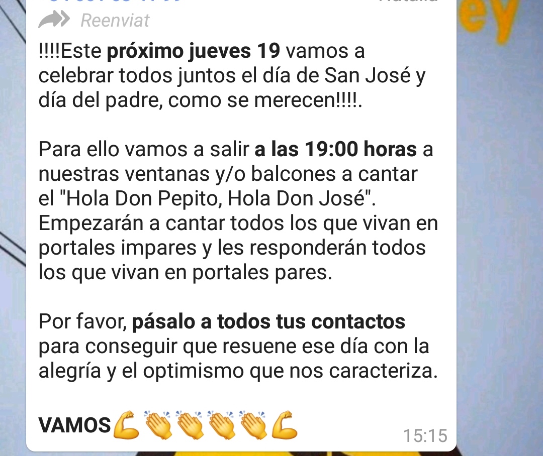 alanvsch's tweet image. He recibido esto por waths!! #NosMerecemosMorirTodos #CuarentenaTotal #Covid19Esp