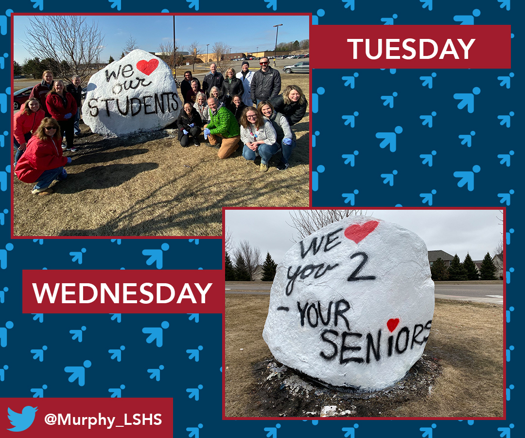 We are so incredibly touched by these two images of our staff and students supporting each other through this difficult time. We can't wait to see all our students again! #194love #194studentsarethebest
