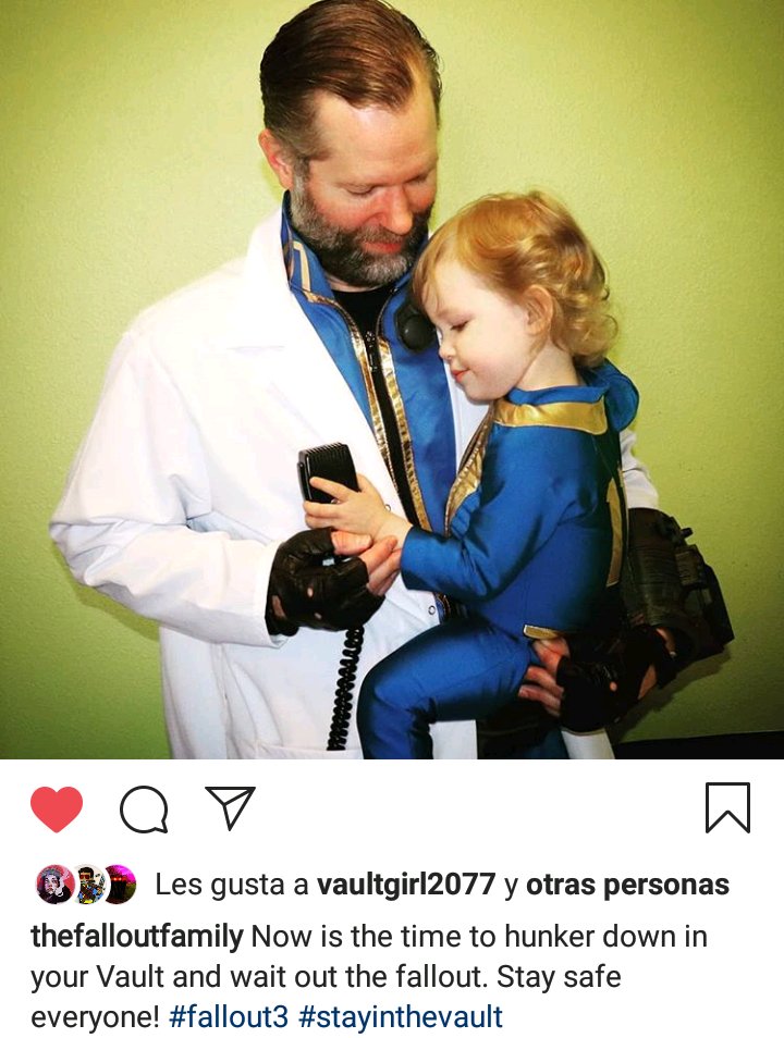 Fallout_Spain's tweet photo. #StayInTheVault 
@Ermetriel @thefalloutfamilly @fallout_photograpy y un anónimo que desea presentarse sólo como "Riki". https://t.co/VdqFM97gXO