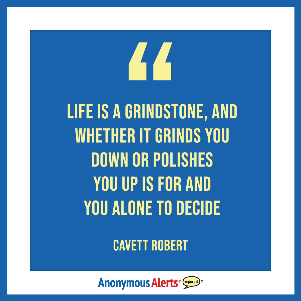 AnonymousAlerts's tweet image. Remember that you have the choice not to let bullying bring you down. Submit #anonymousreports through our #AnonymousAlertsApp if you or someone you know is being bullied. #anonymousalerts #seesomethingdosomething #standupforothers #stopbullying #standupforyourself