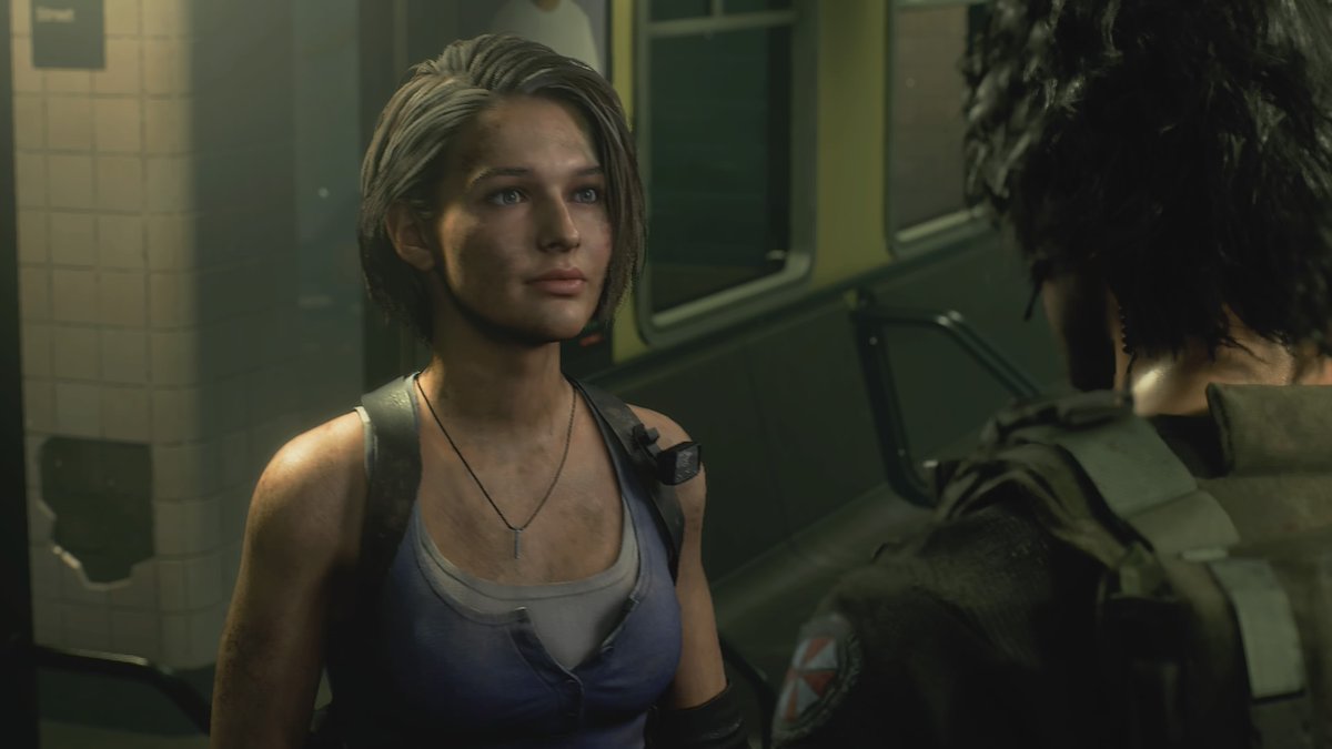 kalliniki's tweet image. Jill Valentine. #Re3RemakeDemo #Capcom #PS4share