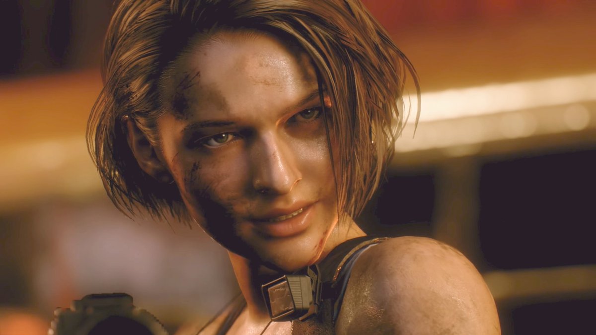 kalliniki's tweet image. Jill Valentine. #Re3RemakeDemo #Capcom #PS4share
