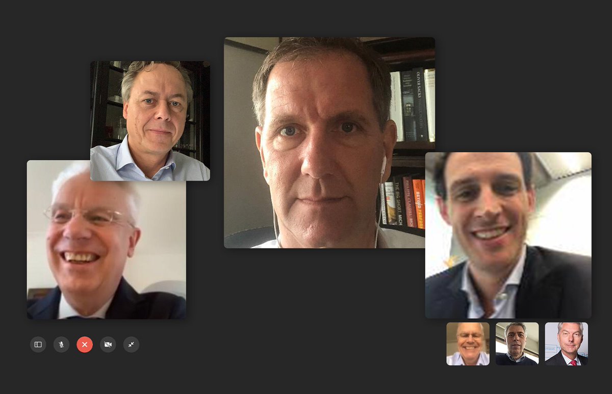 Ik sta in nauw contact met de financiële sector en heb mij net door hen weer laten informeren.

In het gesprek werd bevestigd dat banken er goed voorstaan, onder meer door hun stevige buffers.
De banken zijn zich zeer bewust van hun maatschappelijke rol in deze moeilijke tijd.