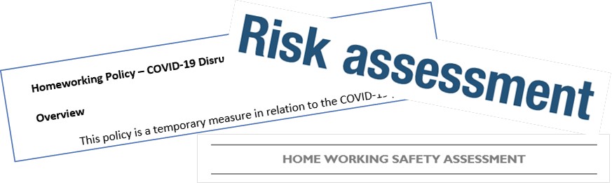The Government is strongly advising homeworking during the COVID-19 disruption. We have drafted a specific Homeworking Policy and pulled together a suite of other documents to help businesses enable and manage homeworking. Give us a call on 01484 841776 if you would like a pack.