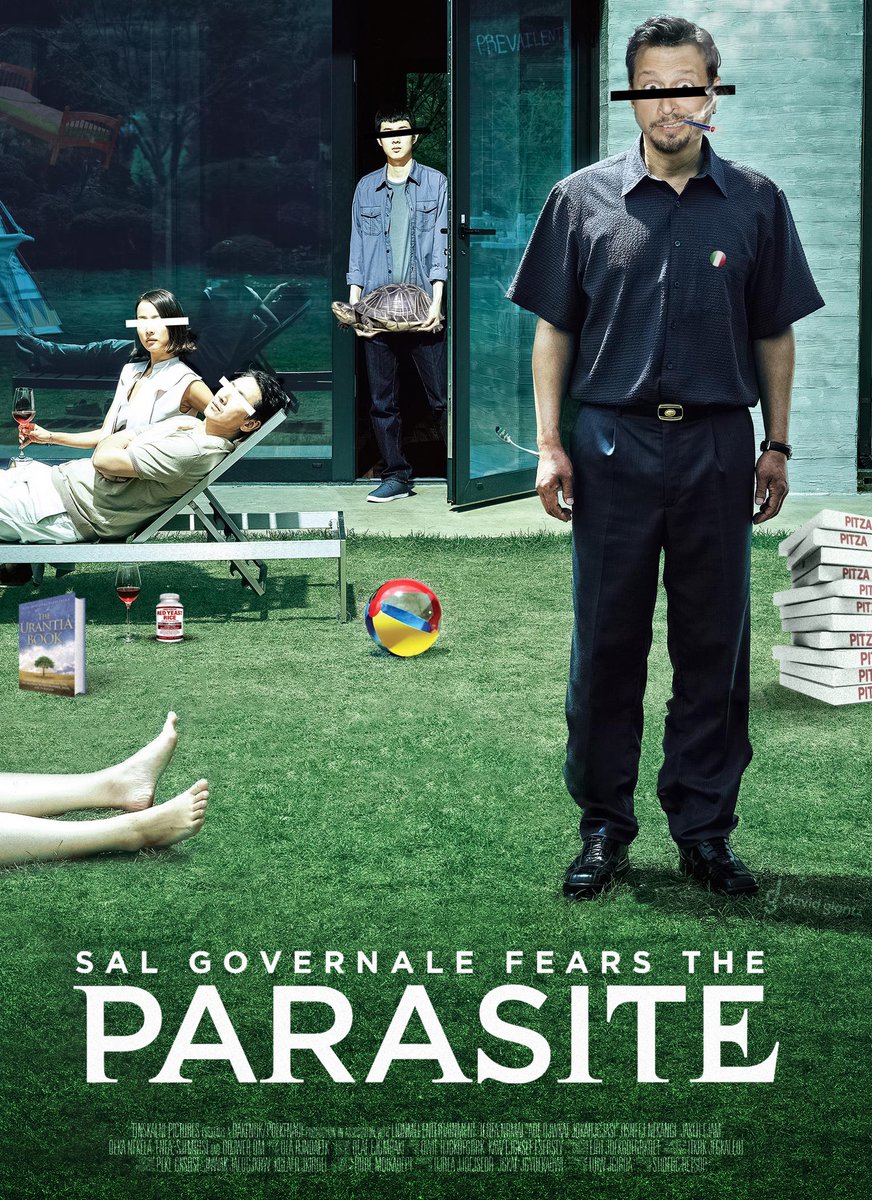 DavidGlantz3's tweet photo. Finding a good movie to watch while self-quarantining is prevailent!  @sternshow  @salgovernale #Parasite #selfquarantine #coronavirus #prevailent #ImAturtle https://t.co/PifDSDyQNk