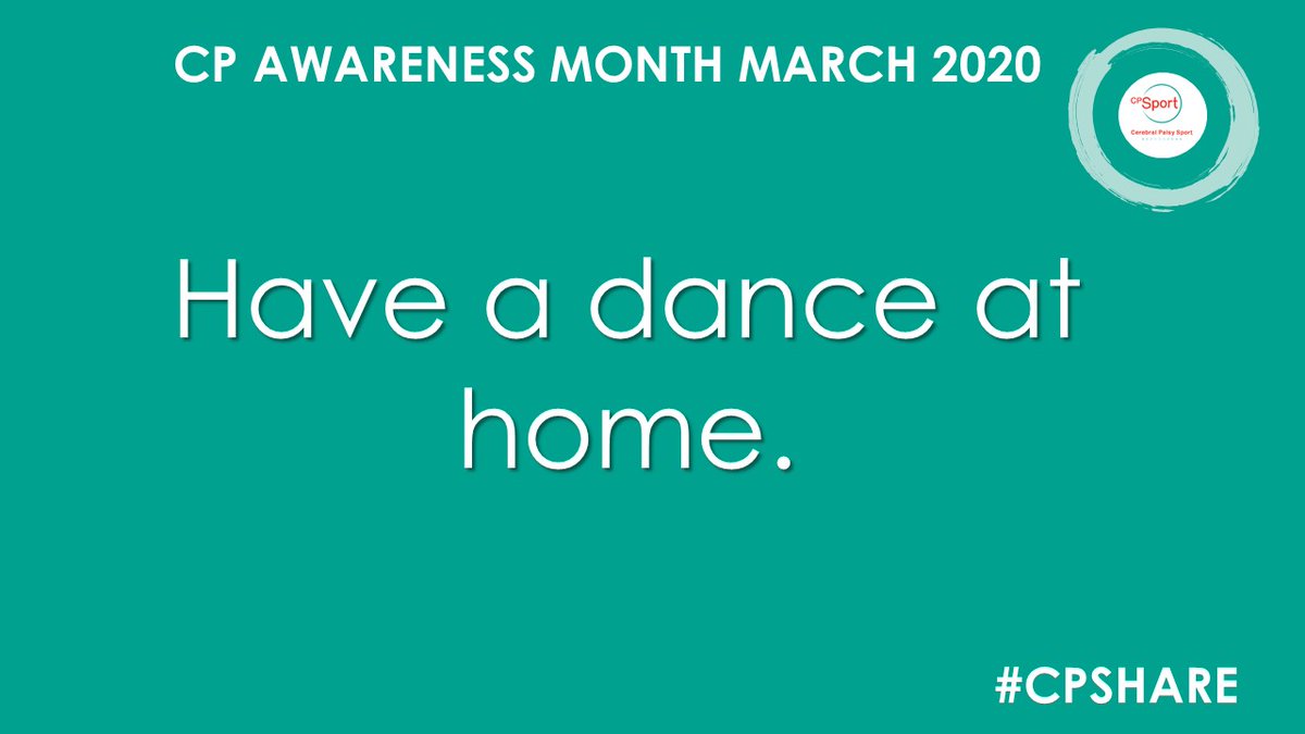 CP_Sport's tweet photo. Ideas for staying active.
Number 3: Dance
https://t.co/Bna6yNHH3a
#CPShare #CPActive
@Sport_England https://t.co/eRiBHgum5n