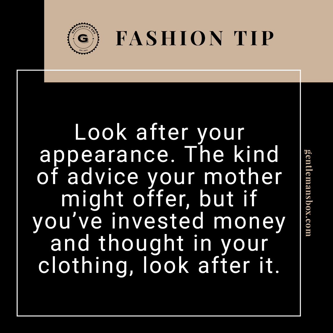 gentlemansbox's tweet photo. Fashion tip of the week! π Do you have a style tip you'd like to share? Let us know in the comments π #GentlemansBox #BeSavvy https://t.co/ynz9Tm1Ssk