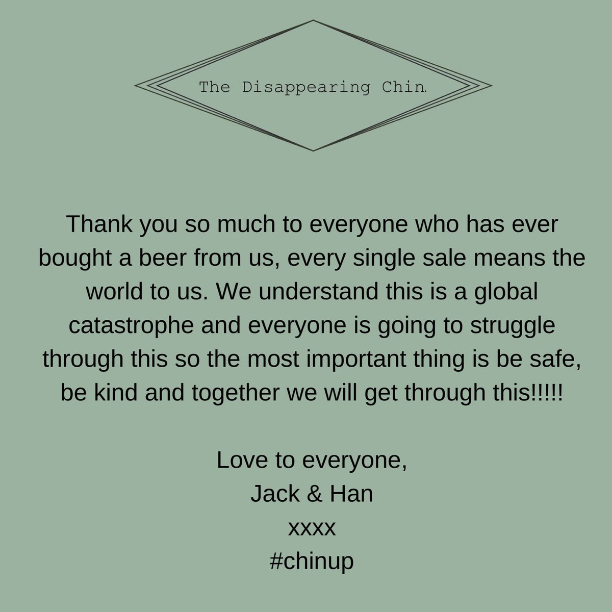 The Disappearing Chin tweet media