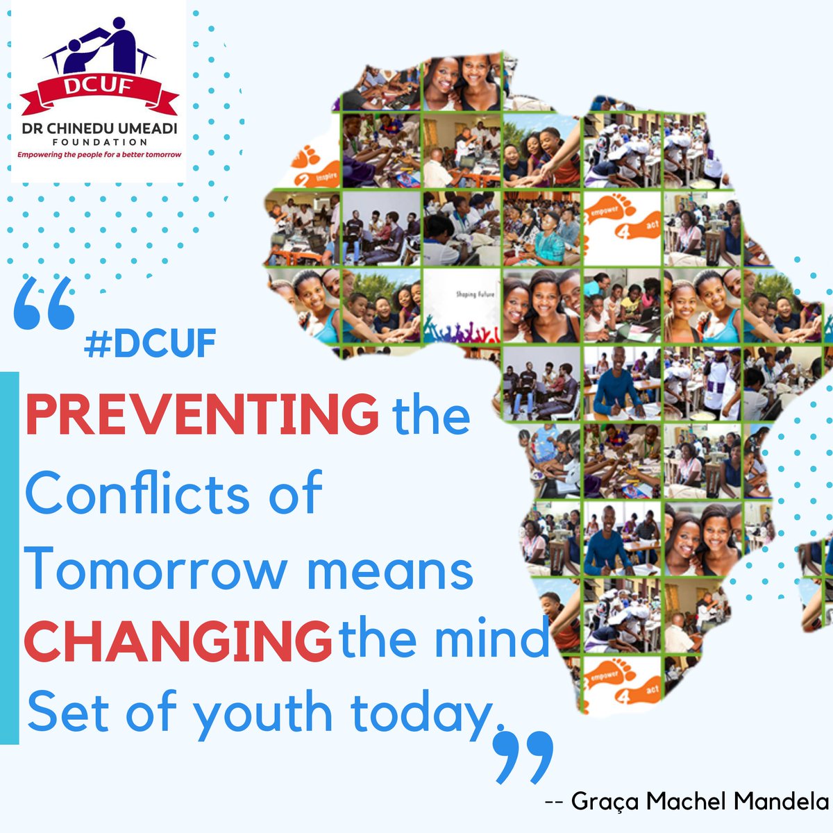 DrUmeadi's tweet photo. The more we increase the active participation and partnership with young people, the better we serve them. … And the more comprehensively we work with them as service partners, the more we increase our public value to the entire community.
#DCUF
#drchineduumeadifoundation https://t.co/XbCCtv4L3S