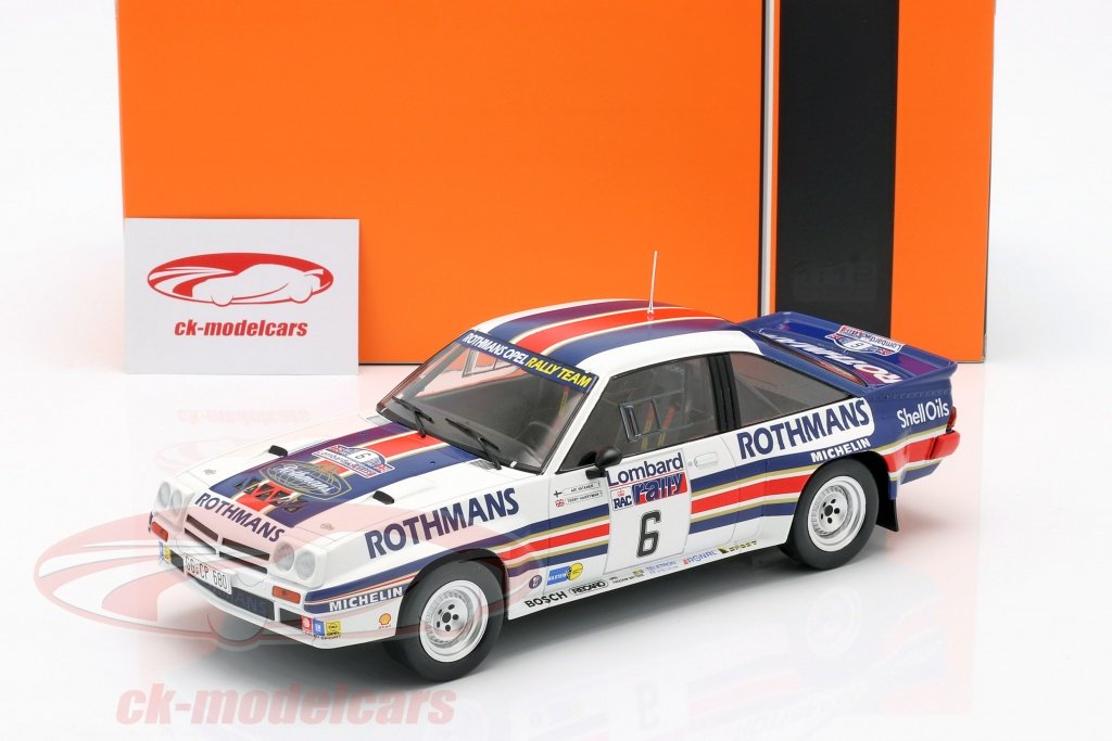CkModelcars's tweet photo. Drei neue #Modellautos / three new #modelcars scale 1:18 #diecast #miniatures by #Ixo: #Opel #Manta #RAC rallye 1983 No. 2 #Toivonen #Gallagher / No. 6 #Vatanen #Harryman / No. 8 #McRae #Grindrod check out https://t.co/eF4uqkxzoj ๐๐๐๐๐#ThrowbackThursday https://t.co/ACr5ALfYoc