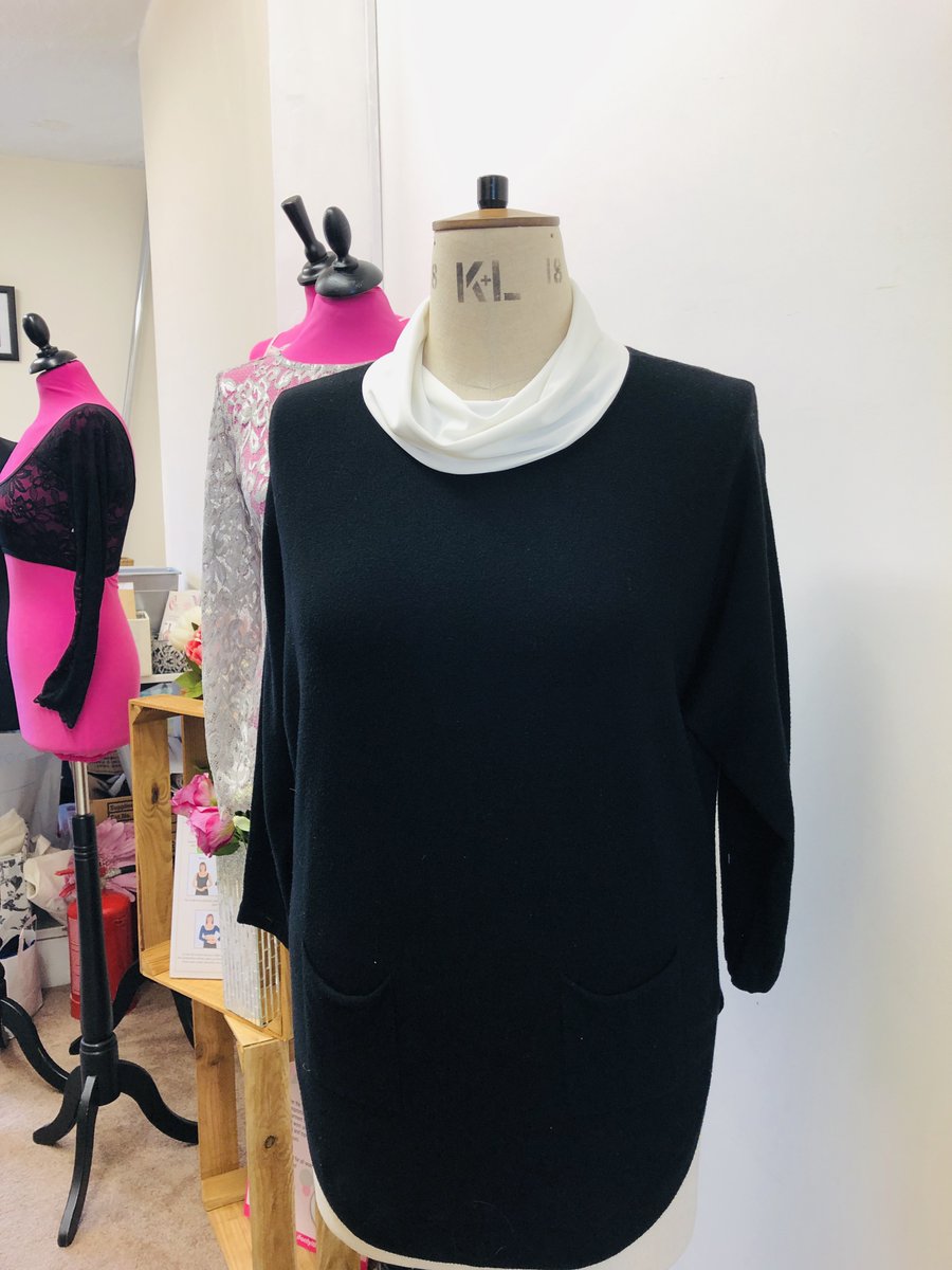 CCTheOriginal's tweet photo. The new #NecklineFiller coming soon. Great to provide #confidence under those low or wide neck sweater to fill in the #neckline and give a new diverse appearance to a garment. #ComingSoon #Lookout https://t.co/48UlH0sB3z
