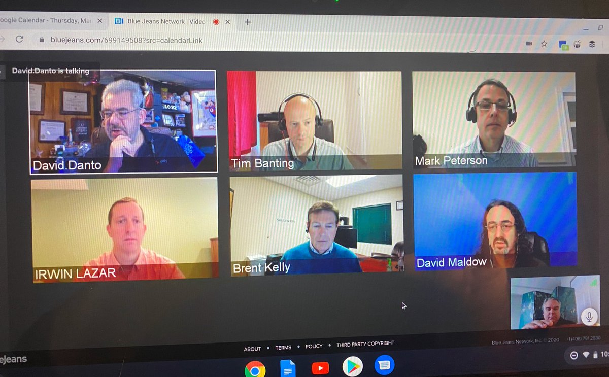 THANK YOU for setting up this amazing chat <a href="/NJDavidD/">David J. Danto</a> on #remotework with <a href="/LetsDoVideo/">David Maldow</a> <a href="/imlazar/">Irwin Lazar</a> <a href="/tbanting/">tbanting</a> <a href="/collabspaceguru/">Mark Peterson</a>! Can’t wait to share the content cc NYDLA.ORG <a href="/thomas_capone/">Thomas_Capone</a>
#collaboration #remotelearning #workingfromhome #remoteworklife #videoconferencing