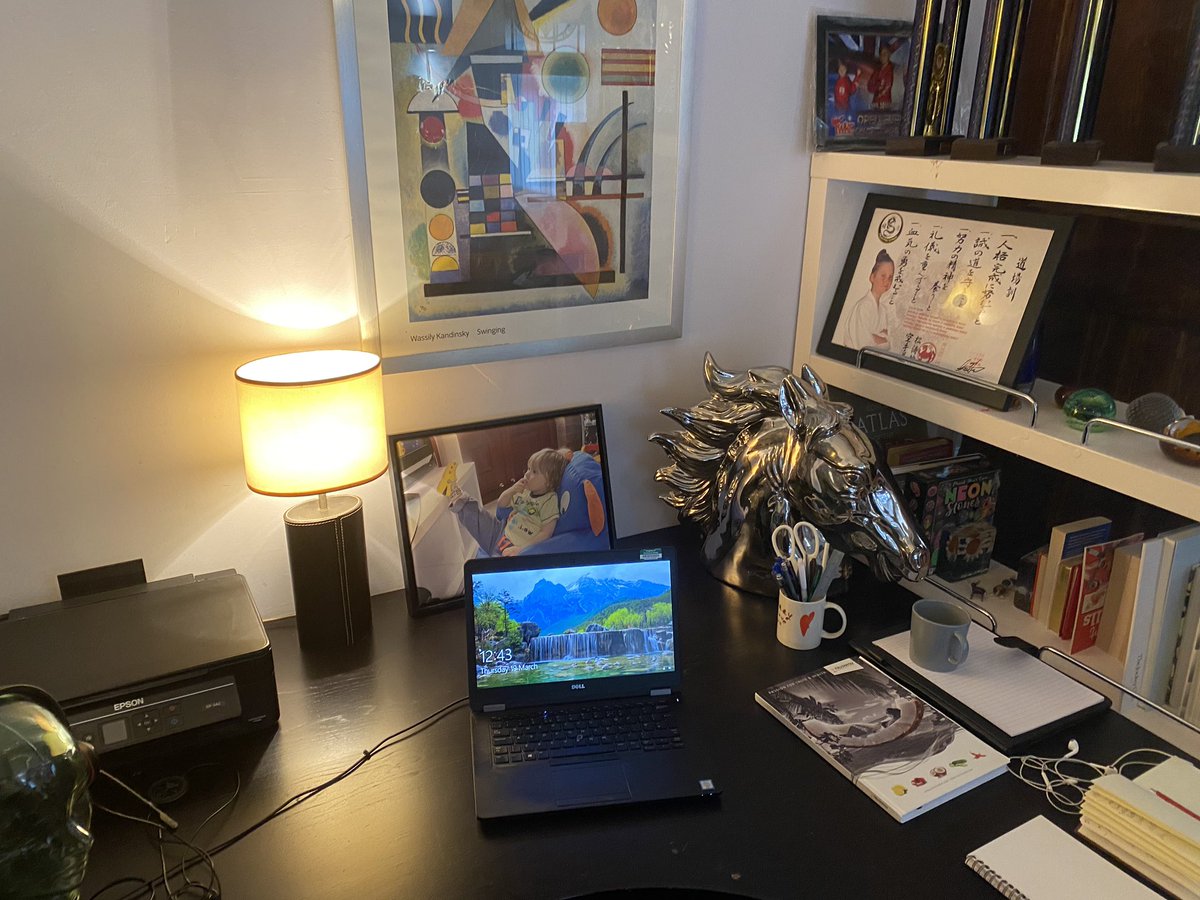 So working from home begins and for how long who knows!?