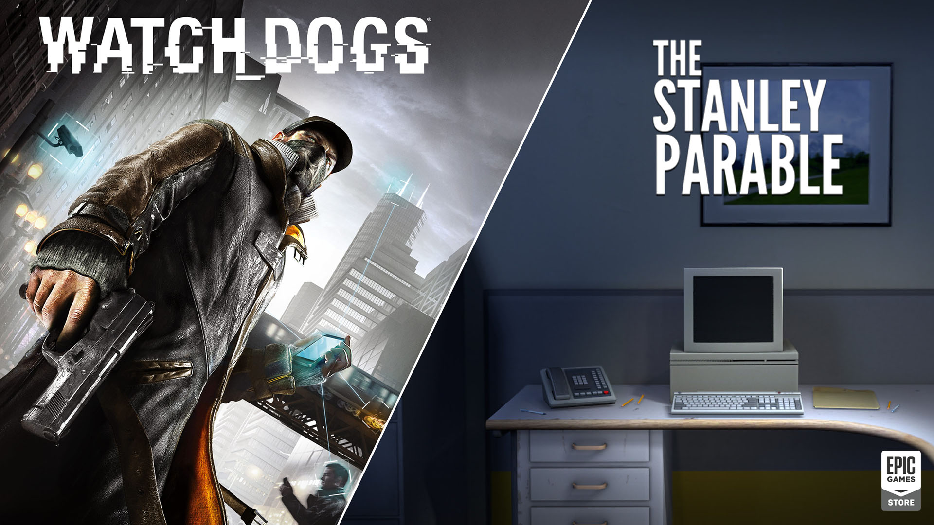 Epic Games Store on X: ✨ FREE GAMES OF THE WEEK ✨ Watch Dogs & The Stanley  Parable – yours to keep on the Epic Games Store! 👉🏽    / X