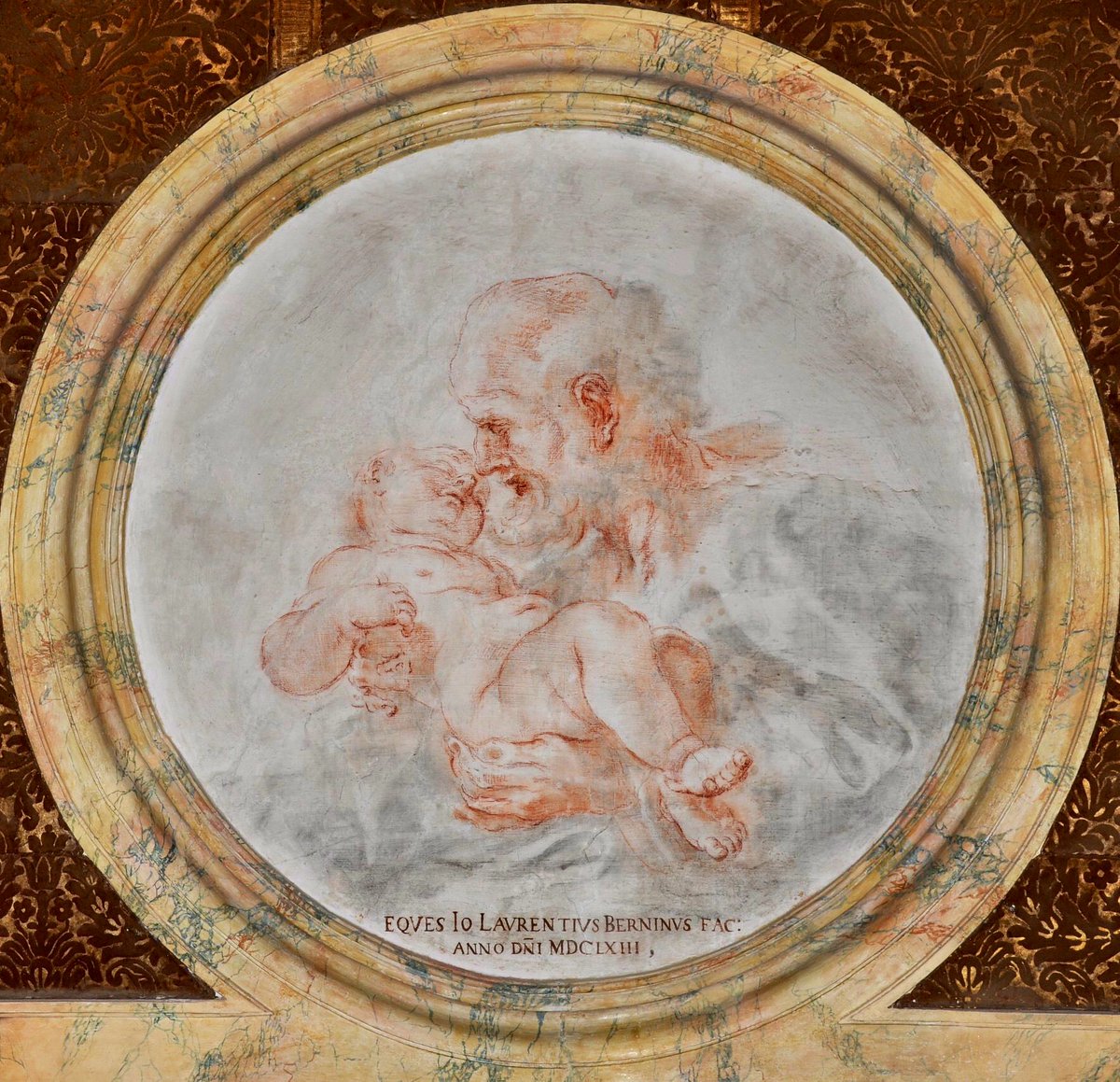 Con la commovente sanguigna di Gian Lorenzo Bernini, che immortala un tenero San Giuseppe con il Bambino Gesù tra le braccia, facciamo i nostri migliori auguri a tutti i papà...a quelli presenti, a quelli lontani, a quelli che non ci sono più! 
#iorestoacasa #laculturanonsiferma