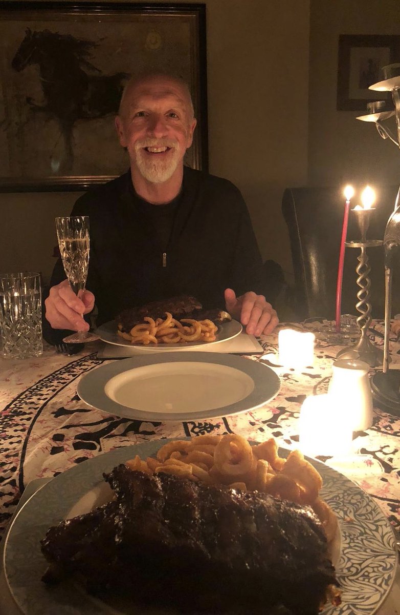 velo_vieux's tweet photo. @HarrysExeter Harrys at home chez Wynne. Thank you for our wonderful ribs in our own house, protecting us as at risk people. https://t.co/mg9GLj1KlT