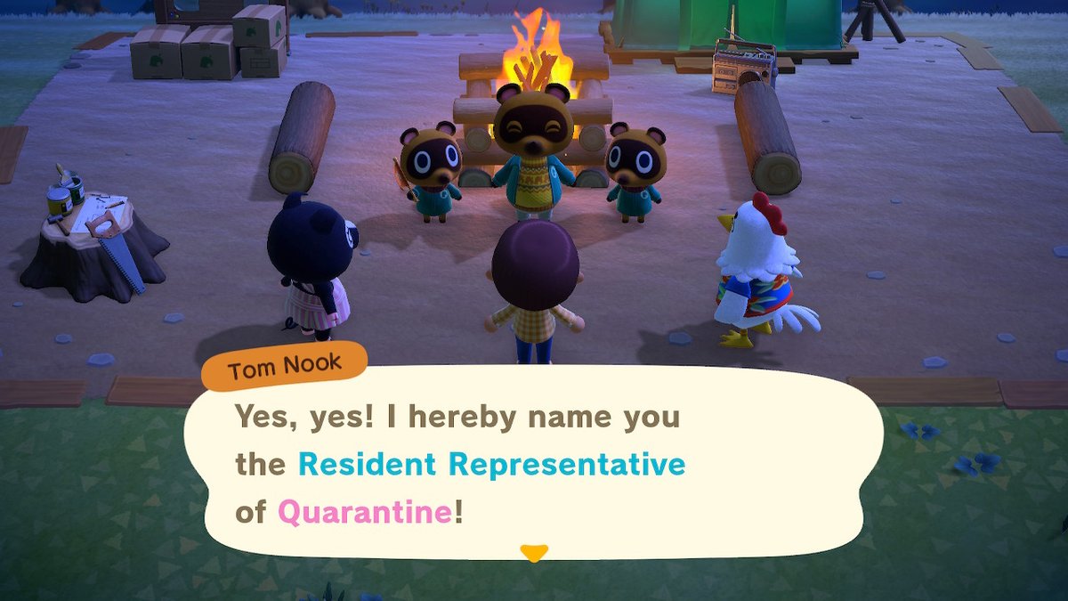 RandomAccessROM's tweet photo. Bethanie got to start her Animal Crossing game early. I'd say her island name is quite appropriate.
#COVID19 #Quarantine #Coronavirus #AnimalCrossingNewHorizons #NintendoSwitch https://t.co/IbRXfgdhlq