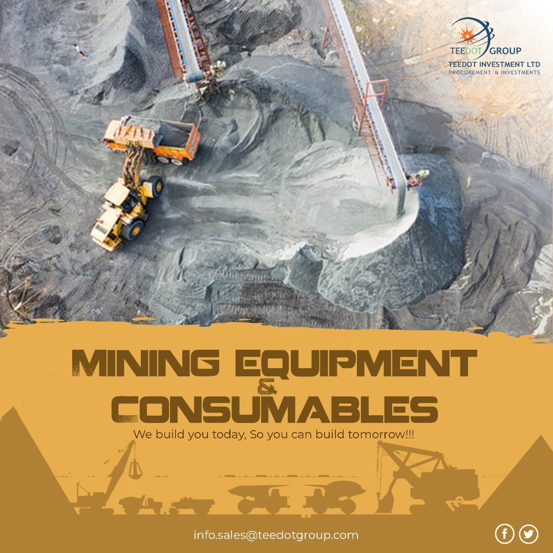TeedotGroup's tweet photo. Value can never be substituted for anything, We believe you are worth it and we give nothing but the best!!! Give us a shout today for all your Mining Equipment &amp; Consumables needs. #TeedotGlobal #TeedotGroup #MiningConsumables #MiningEquipment https://t.co/h9bxiB1zcn