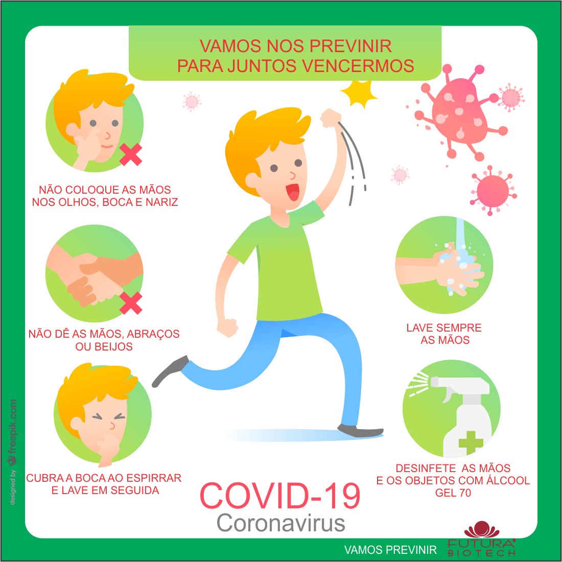 futurabiotech's tweet photo. Hora de Prevenção! https://t.co/vmZRbfXhkv