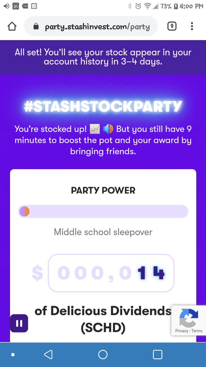 acoates0619's tweet photo. Free stock??? Got mine!
Party on Wayne!
#StashStockParty https://t.co/CsoGOXLYA9