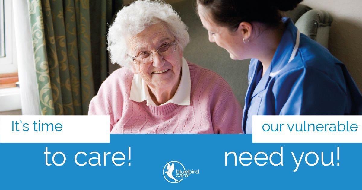 📣 WE NEED YOU 📣

In these unprecedented times, those around us that are most vulnerable need our help and support more than ever.

Call us on 01- 8208250 or email dublinwestrecruitment@bluebirdcare.ie