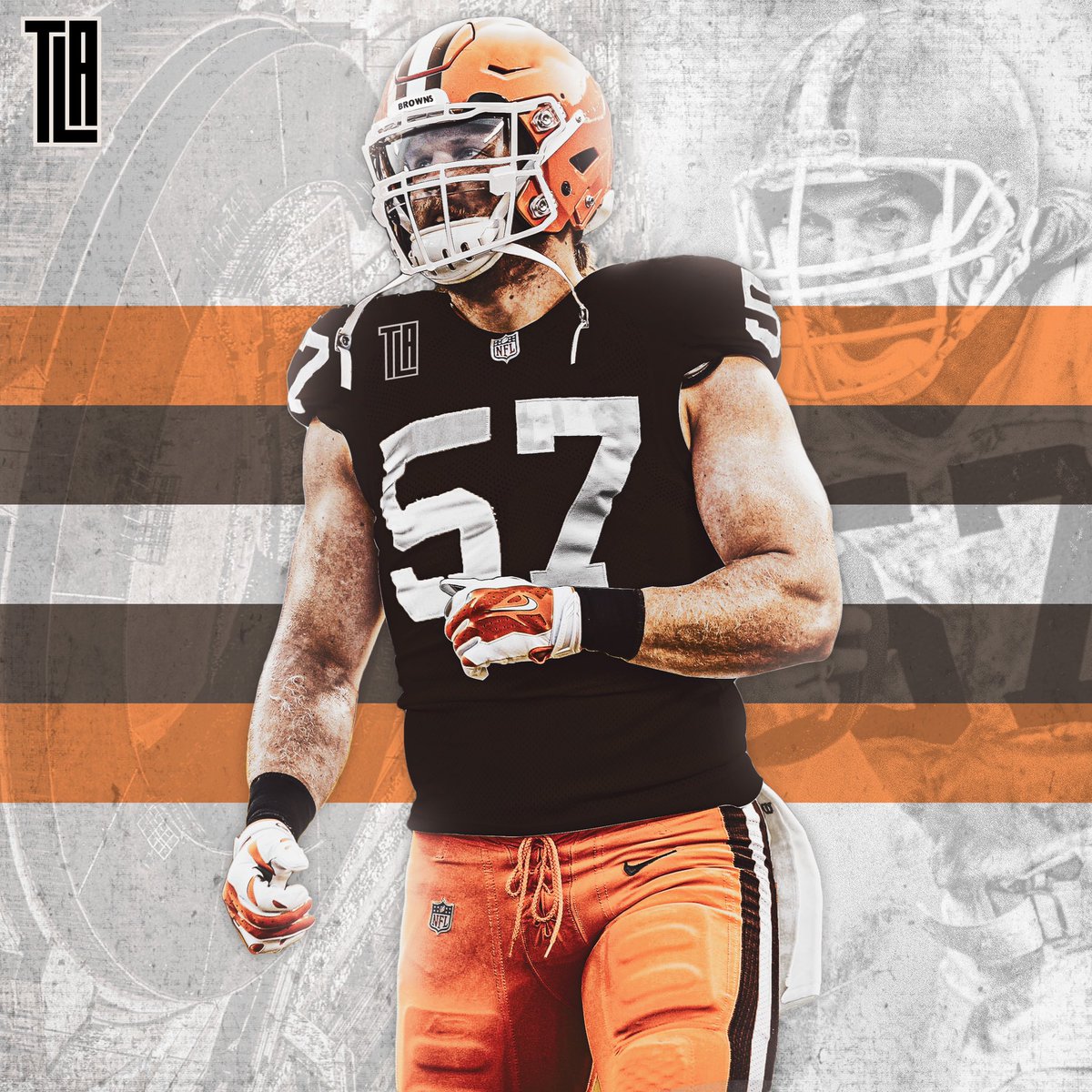 TLAartwork's tweet image. Let’s make it happen @Browns , like father like son @ClayMatthews52