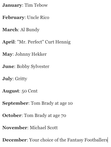 FantasyPros's tweet photo. You have five seconds left and 50 yards to the end zone ...

BIRTH MONTH: Your quarterback
BIRTH DATE: Your wide receiver

How did you do? https://t.co/QBA0nOeDEl