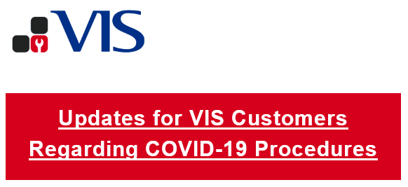 We want to assure our VIS customers that we currently have minimal to no disruptions in our normal business to our customers' operations. Please visit the link for more detailed information on VIS updates regarding COVID-19 procedures.
mailchi.mp/vischeck/thank…