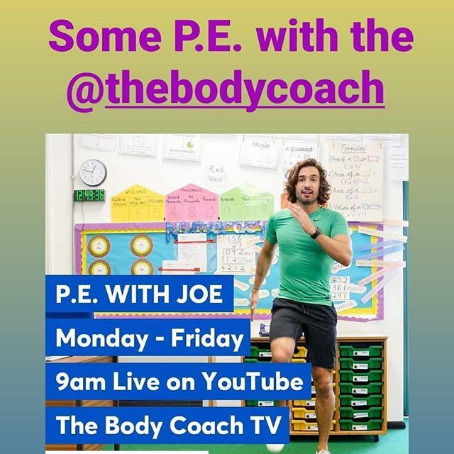 13thHowdon's tweet image. Why not keep fit and active while we ride out the Coronavirus. @thebodycoach is doing P.E. online from Monday.

#scouts #northumberlandscouts #tynemouthscouts #active #physicaleducation #keepfit #thebodycoach ift.tt/2WszQLi
