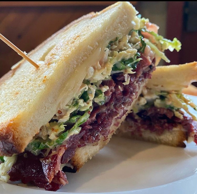 Order a Reuben with Autumn’s Harvest brisket before we run out! #twithaca