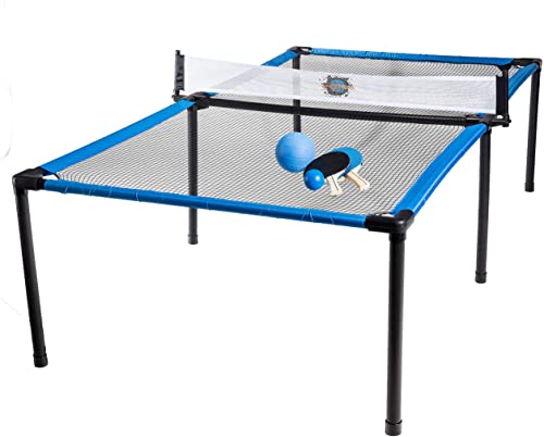 NeverViral's tweet photo. $67.99 (original: $119.99)  - Franklin Sports SypderPong Tennis - Table Tennis, Volleyball and 4-Square Outdoor Game - Indoor or Outdoor Game for Kids - Includes Net, Table, Paddles and Ball . Visit: https://t.co/FDQqrK7UNj https://t.co/d5yu2XFXHc
